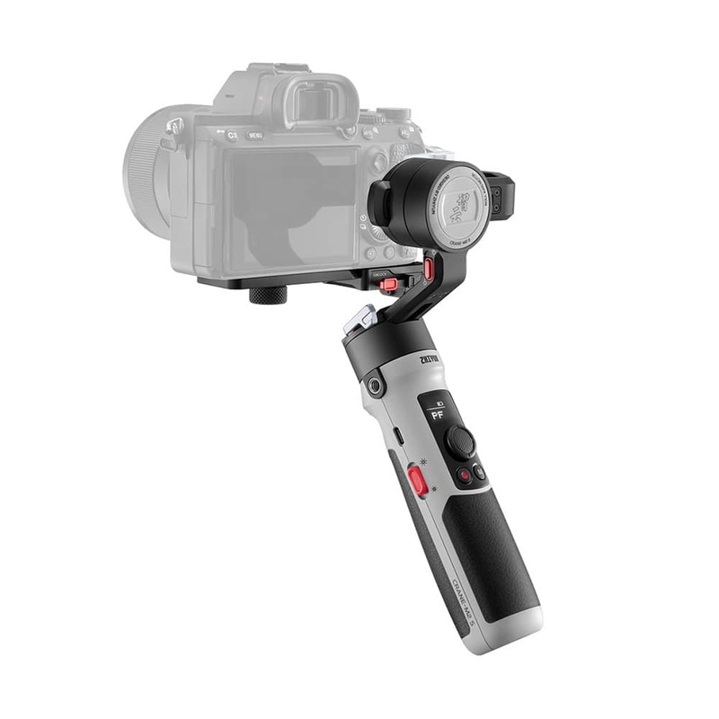 Zhiyun Crane M2S/M2S Pro Gimbal for Action Camera, Mirrorless Camera and Smartphone M2S