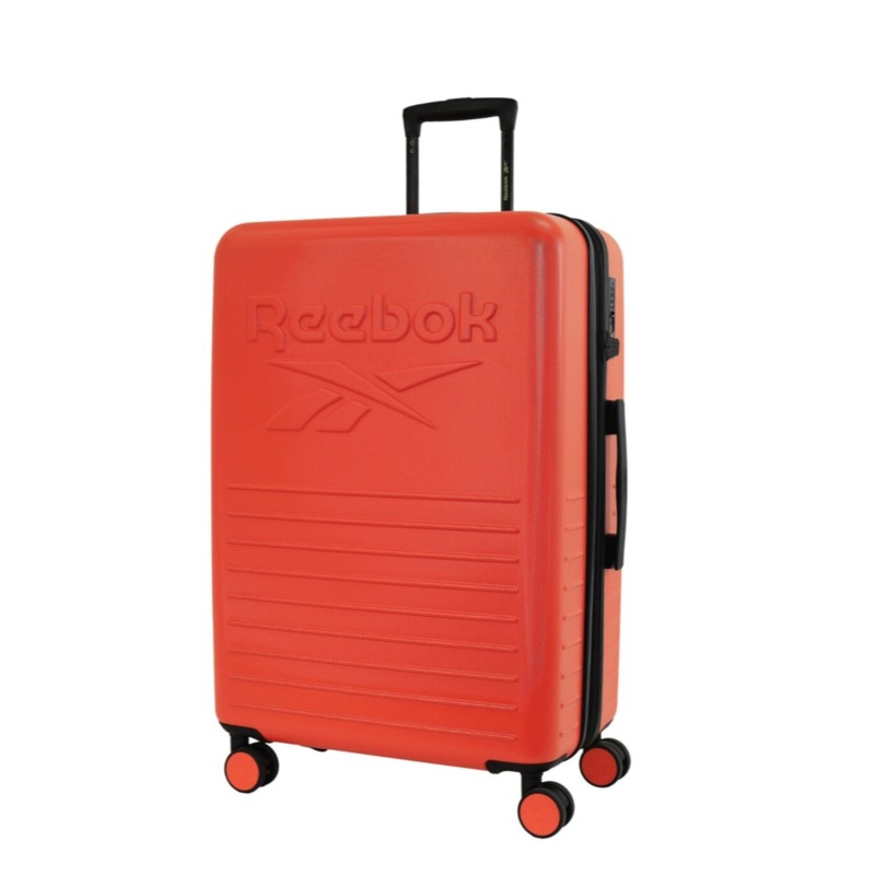 Reebok Adventure Medium 100L Hard Shell Case Travel Luggage (Orange) Orquestra
