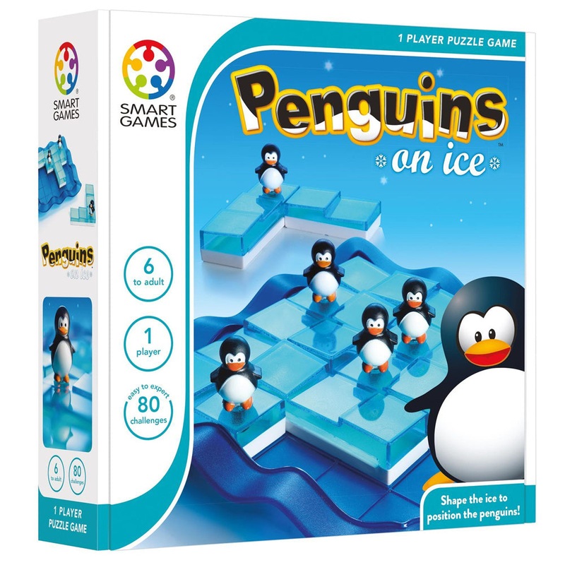 Smart Games Penguins on Ice Puzzle Board KG Super Store