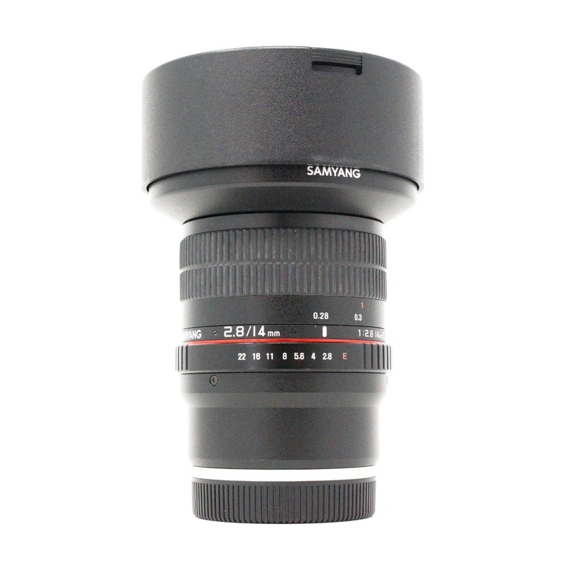 Used Samyang 14mm F2.8 ED AS IF UMC Ultra wide lens for Sony E-Mount (SH40873)