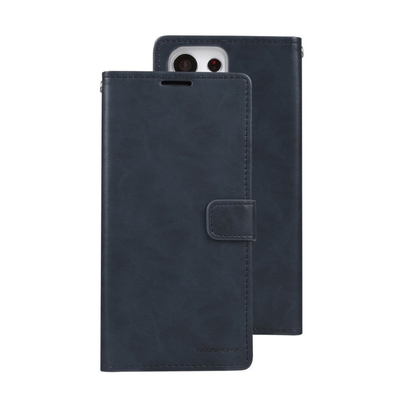 Goospery Bluemoon Diary for Samsung Galaxy S23 – Navy Phonnic