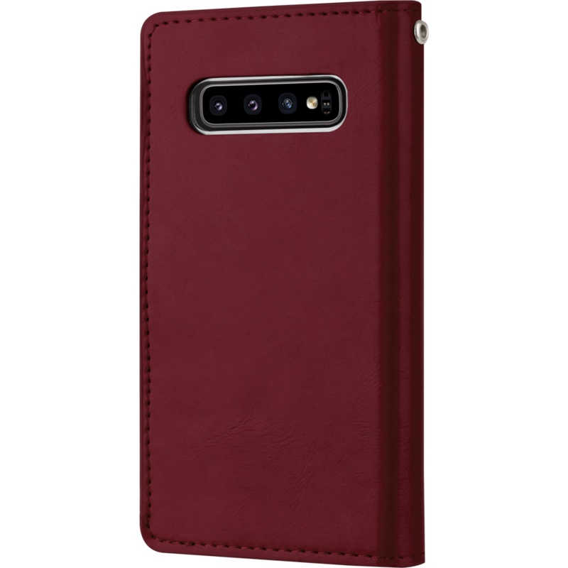 Goospery Bluemoon Flip Case for Galaxy S22 Plus – Wine Phonnic