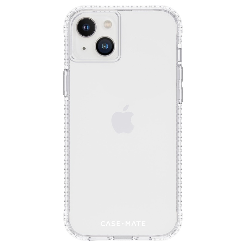 CASE MATE Case-Mate Tough Clear Plus Case – Antimicrobial – For iPhone 14 Plus (6.7″) Clear Force Technology
