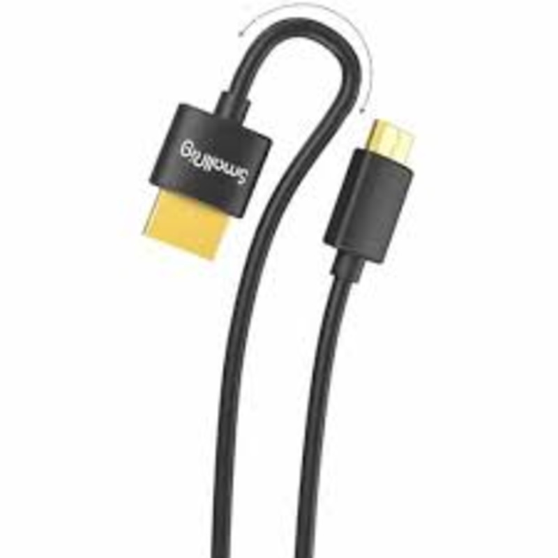 SmallRig Ultra Slim 4K HDMI Cable (D to A) 55cm 3043 Disc.