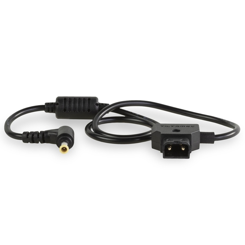 Tilta P-Tap to 5.5/3.0mm DC Male Cable (Sony FS5,FS7, Panasonic EVA1, Canon C100, C100 MK II, C300, C500)
