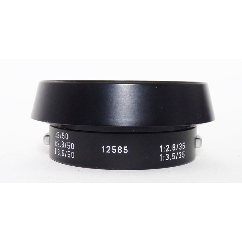 Leica 12585 Hood with Cap for 50mm and 35mm Lenses
