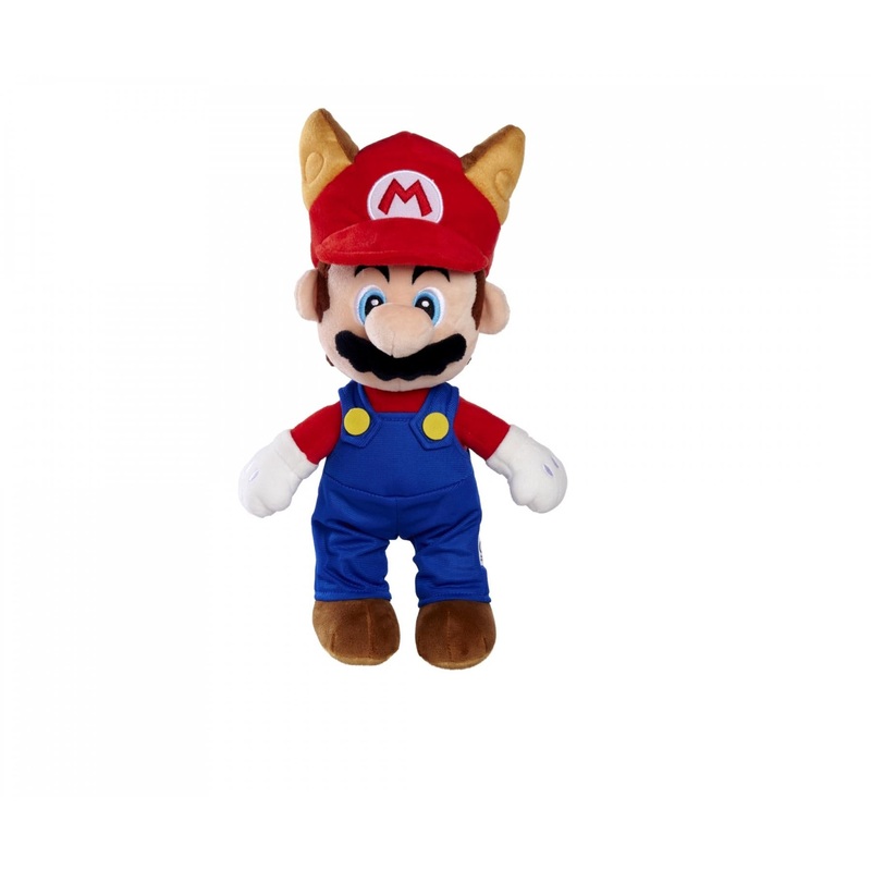 Super Mario – Racoon Mario 34cm Plush