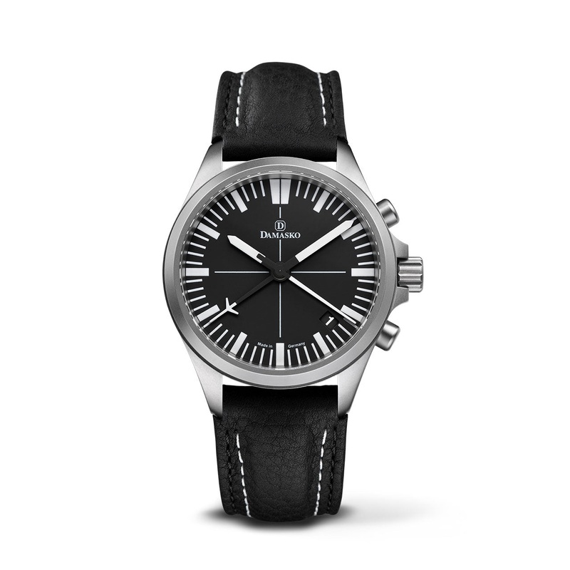 Damasko DC72 – Matte – Leather Strap w/ Double Stiching Pin Buckle