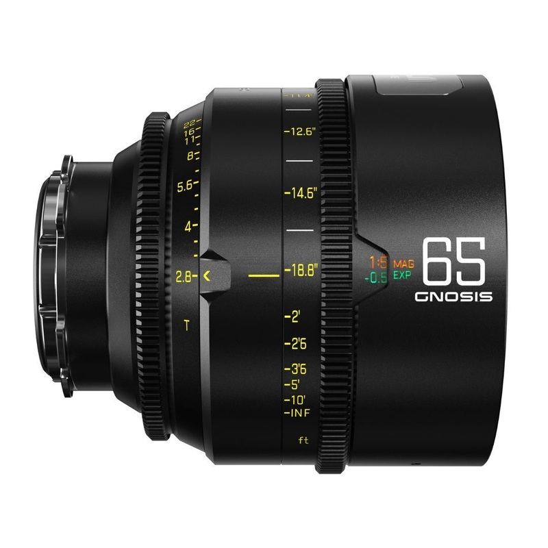 DZOFilm Gnosis 65mm VV T2.8 Macro Cine Lens with 1.33x Magnification (LPL, PL, EF, Black)