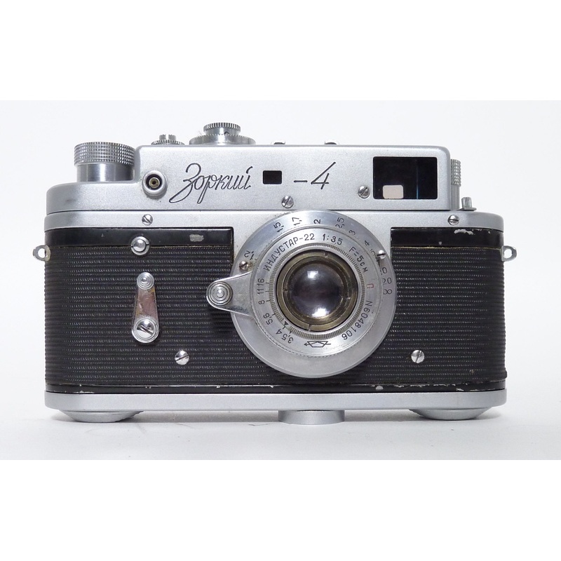 Zorki 4 with Industar 21 5cm f3.5 Lens – Parts or Repair