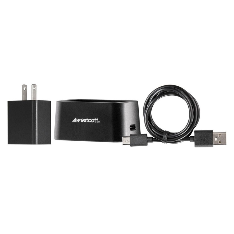 Westcott FJ80-SE 8.4V Battery Charger and Cord for FJ80-SE Speedlight Battery Number 4662