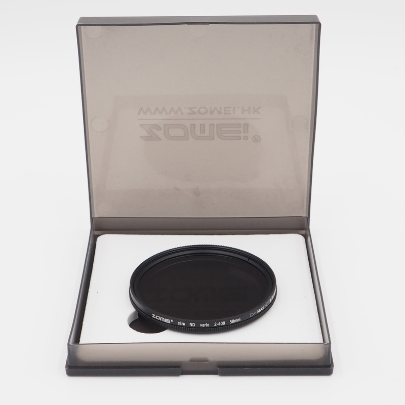 Zomei 58mm ND Fader ND2-400 Multi-Coated Filter – USED