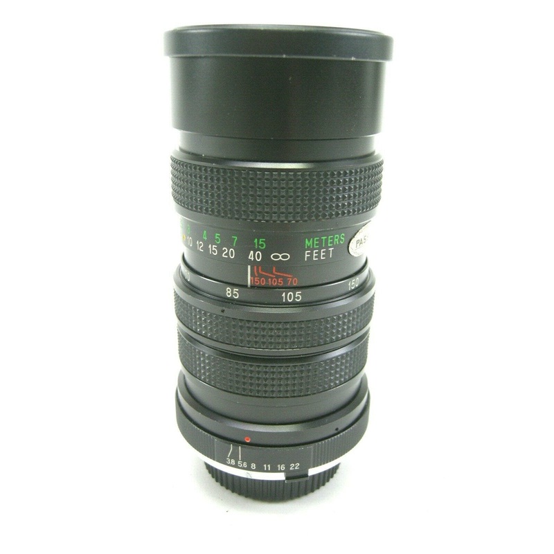 Vivitar 70-150 f3.8 Close Focusing Auto Zoom Minolta MD Mt. Lens