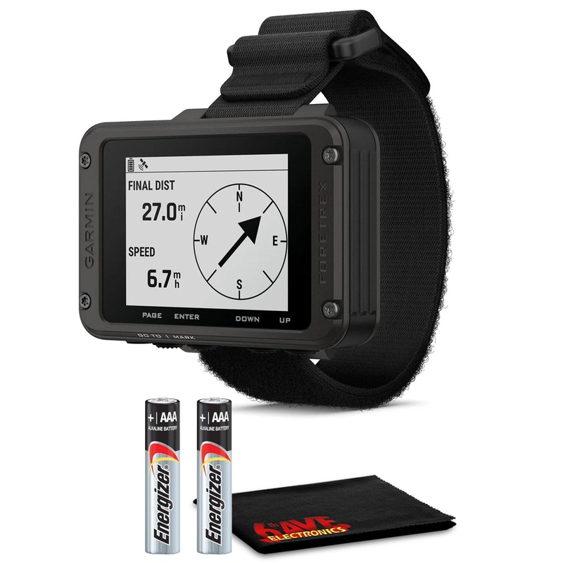 Garmin Foretrex 801 Wrist-Mounted GPS Navigation with Strap – Upgraded GNSS