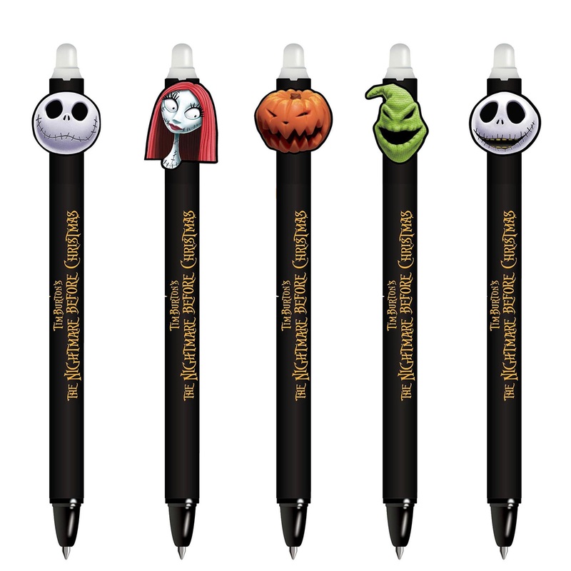 Nightmare Before Christmas – Erasable Gel Pen (Assorted Styles)