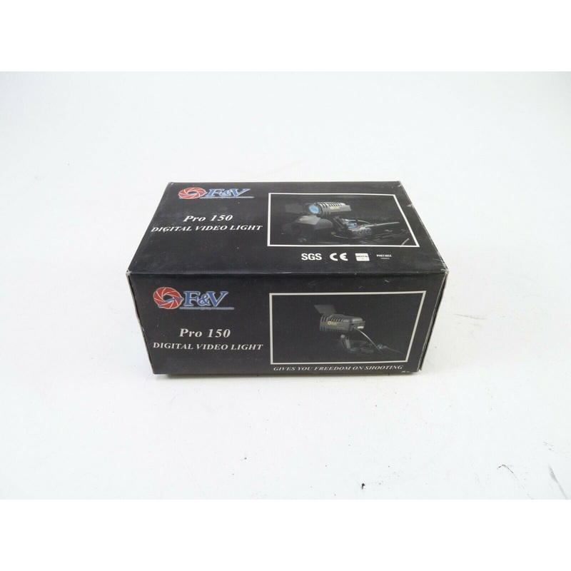 F&V Pro150D Digital Video Light w/ D-Tap Connector – New in OEM Box!