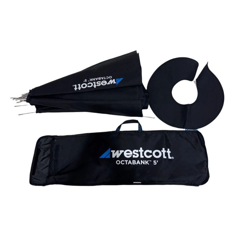 * OPEN BOX GOOD * Westcott 5′ Octabank Softbox