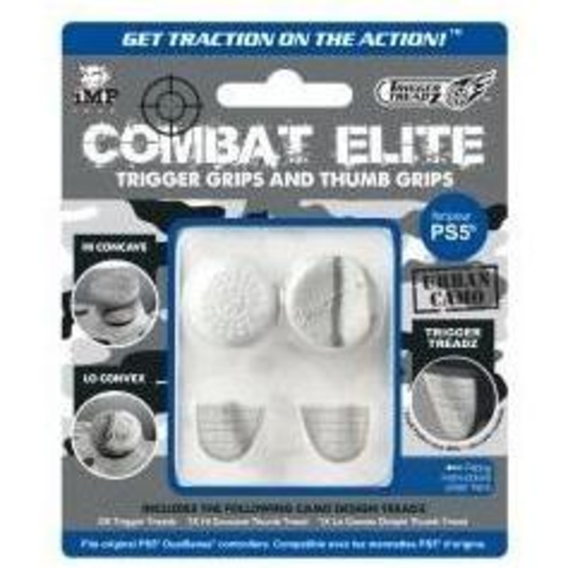 Combat Elite Urban Camo Thumb Grips and Trigger Grips (PS5)