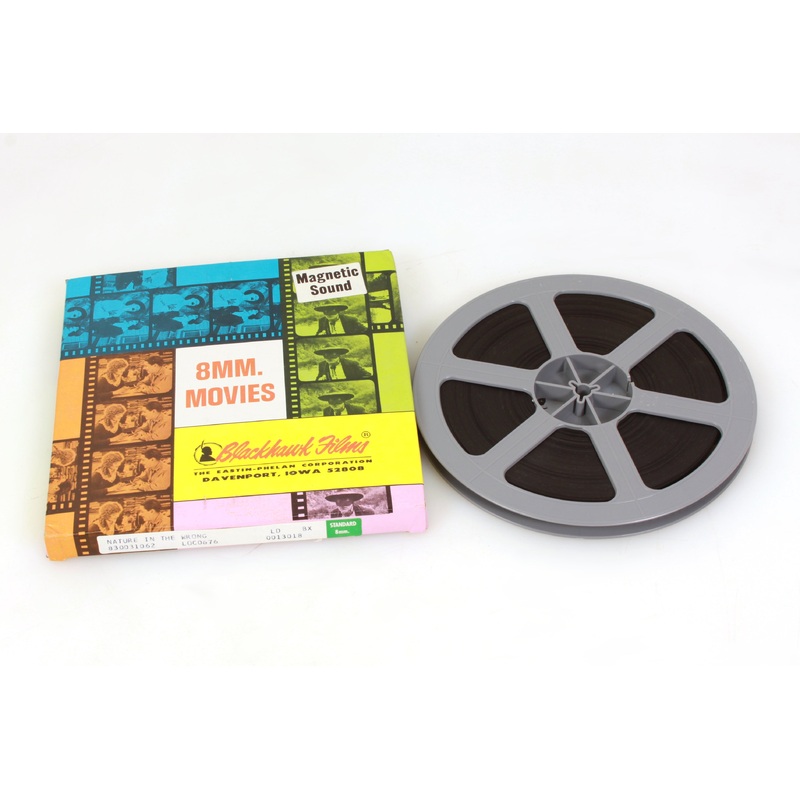 Nature in the Wrong Charley Chase & Muriel Evans 400ft 8mm  Movie Film