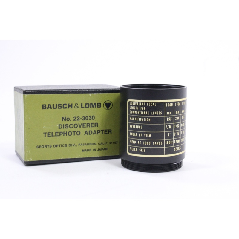 Bausch and Lomb Discoverer Telephoto Adapter No. 22-3030 for T Mount