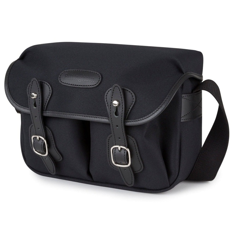 Billingham Hadley Small Camera Bag – Black Fibrenyte / Black Leather