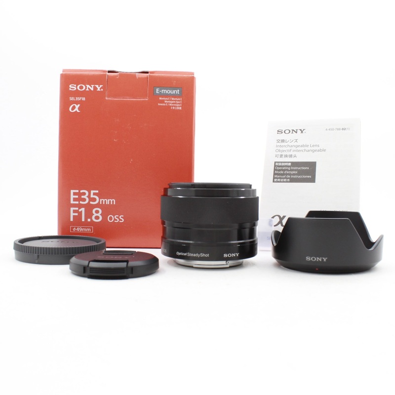 * OPEN BOX EXCELLENT * Sony E 35mm f/1.8 OSS Lens