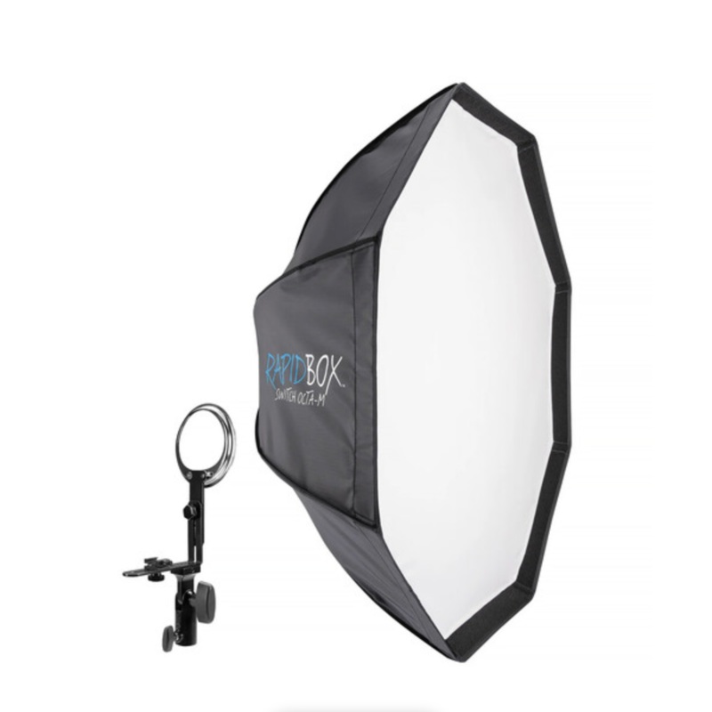 Westcott Rapid Box Switch Octa-M Softbox with Round Head Speedlight Insert (36″)