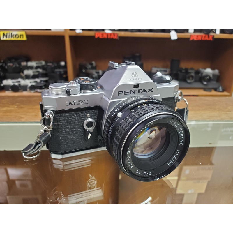 *MINT* Pentax MX Asari with Pentax SMC 55mm F1.8, 35mm Film Camera, CLA’d, Warranty