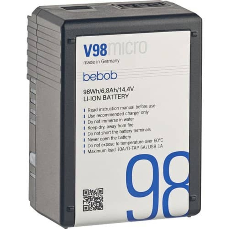 bebob V98MICRO V-Mount Battery