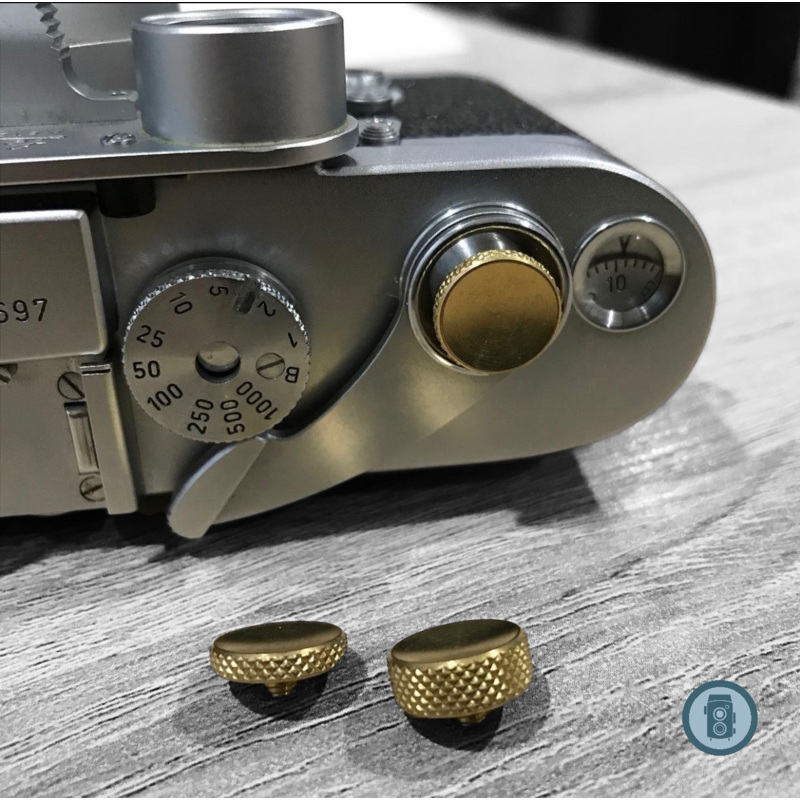 Brass Shutter Release Button Thick