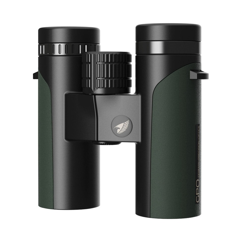 GPO Passion ED 8×32 Binoculars – Black/Green