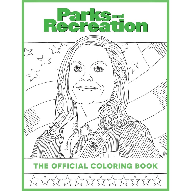 Parks and Recreation: The Official Coloring Book