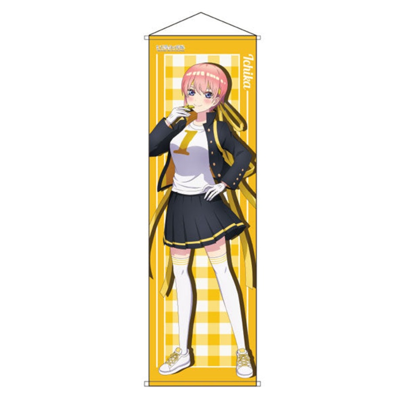 Movie The Quintessential Quintuplets Big Wall Scroll Ichika Nakano Cheer Squad ver
