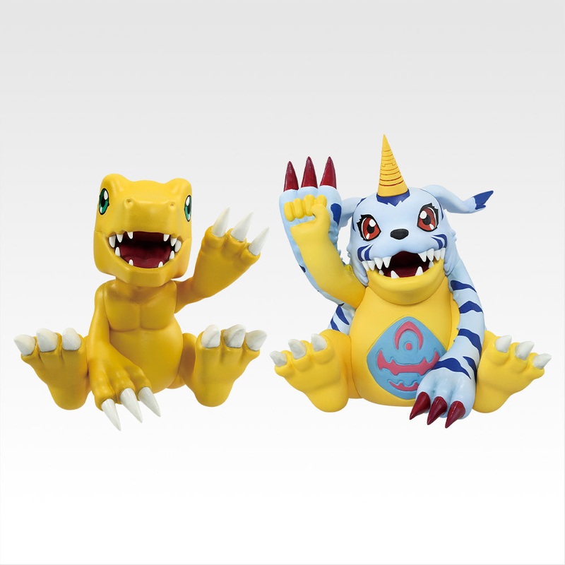 Digimon Series -Clash of Light and Darkness- AgumonGabumon Set Figure [Ichiban-Kuji Prize C]
