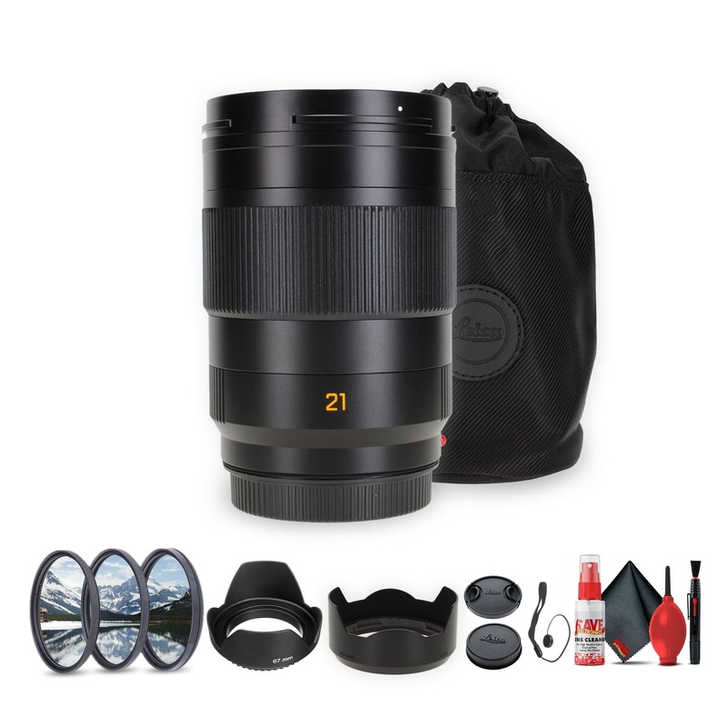 Leica Super-APO-Summicron-SL 21mm f/2 ASPH. Lens (L-Mount) + Lens Filter Kit + More