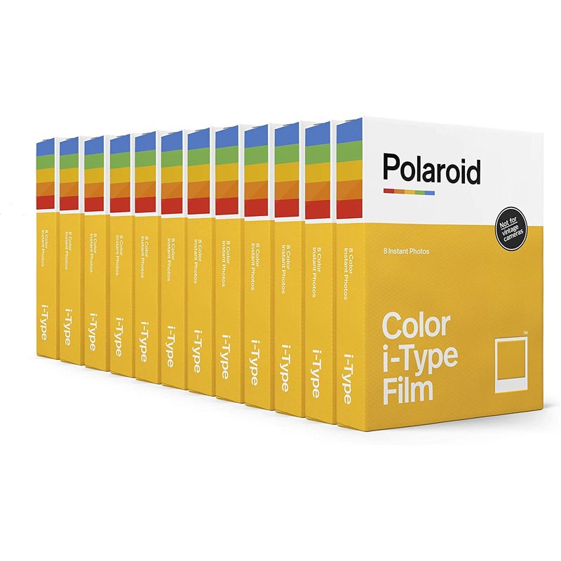 12 X Polaroid Instant Colour Film For Polaroid i-Type Cameras