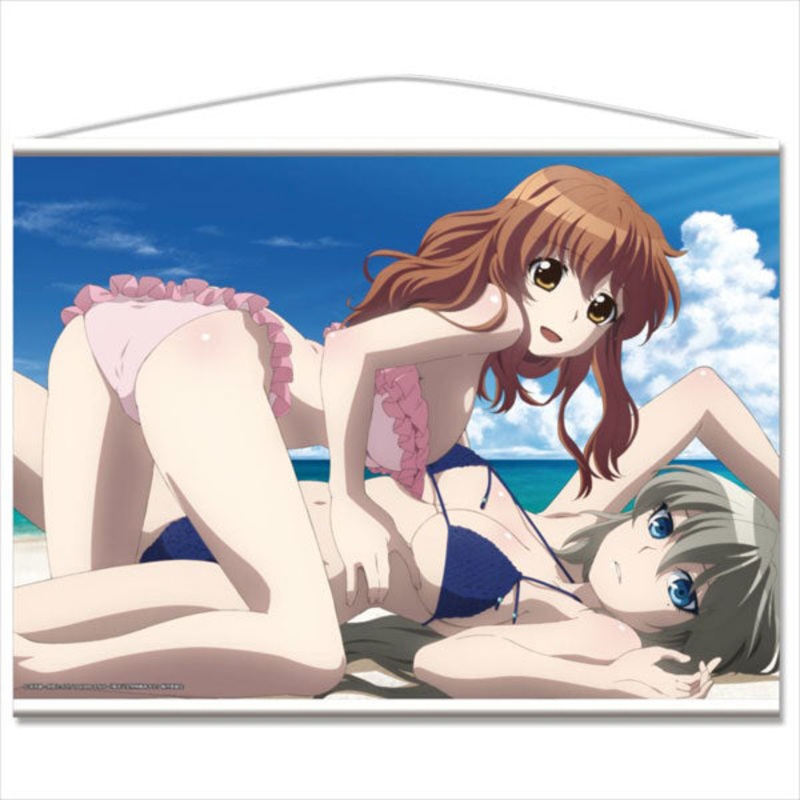 Magical Girl Spec-Ops Asuka B2 Wall Scroll A Asuka & Kurumi Swimsuit