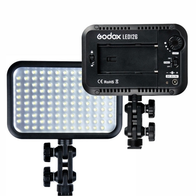 Godox LED126 Daylight-Balanced 7.5W On-Camera LED Light