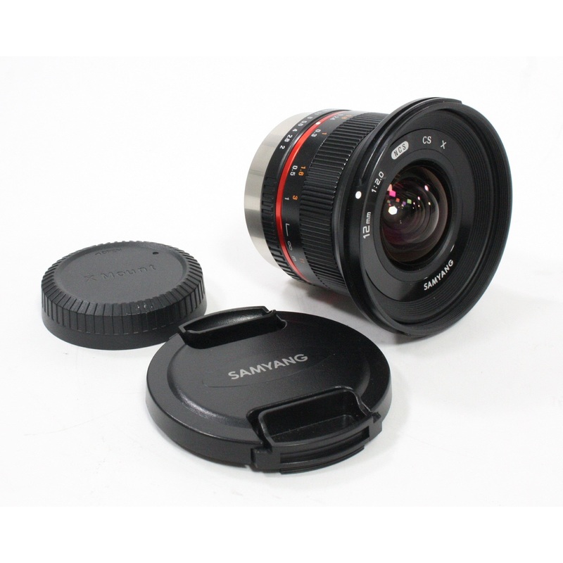 Samyang 12mm f/2 NCS CS Lens for Fuji X Mount