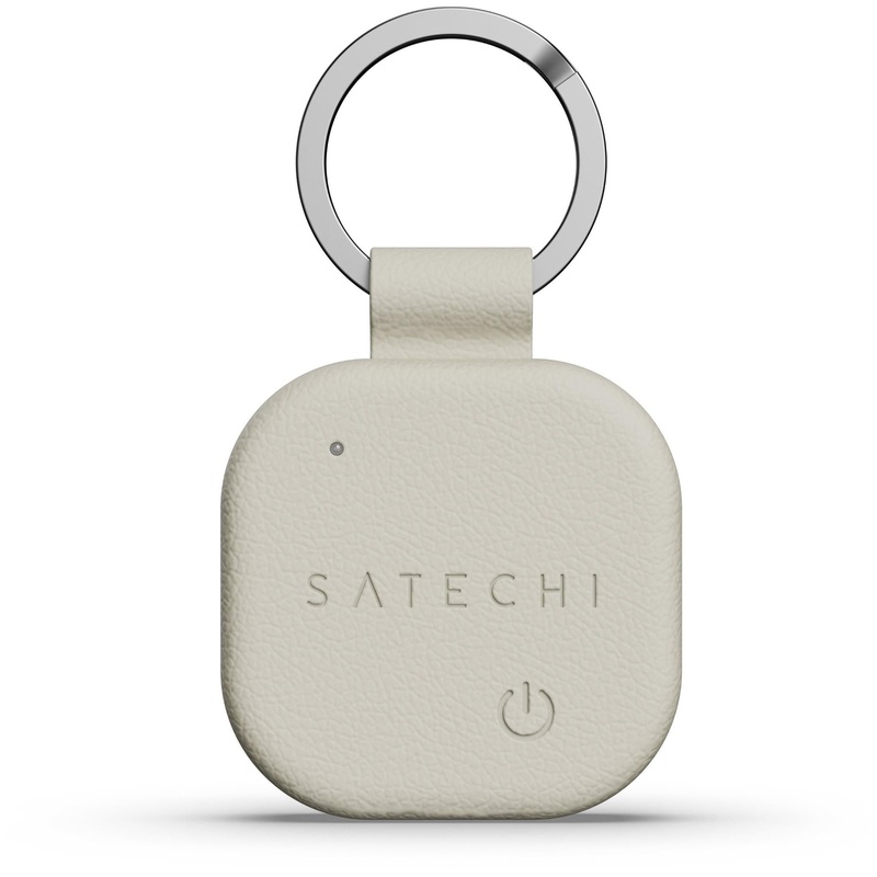 SATECHI Vegan-Leather FindAll Keychain (Sand)