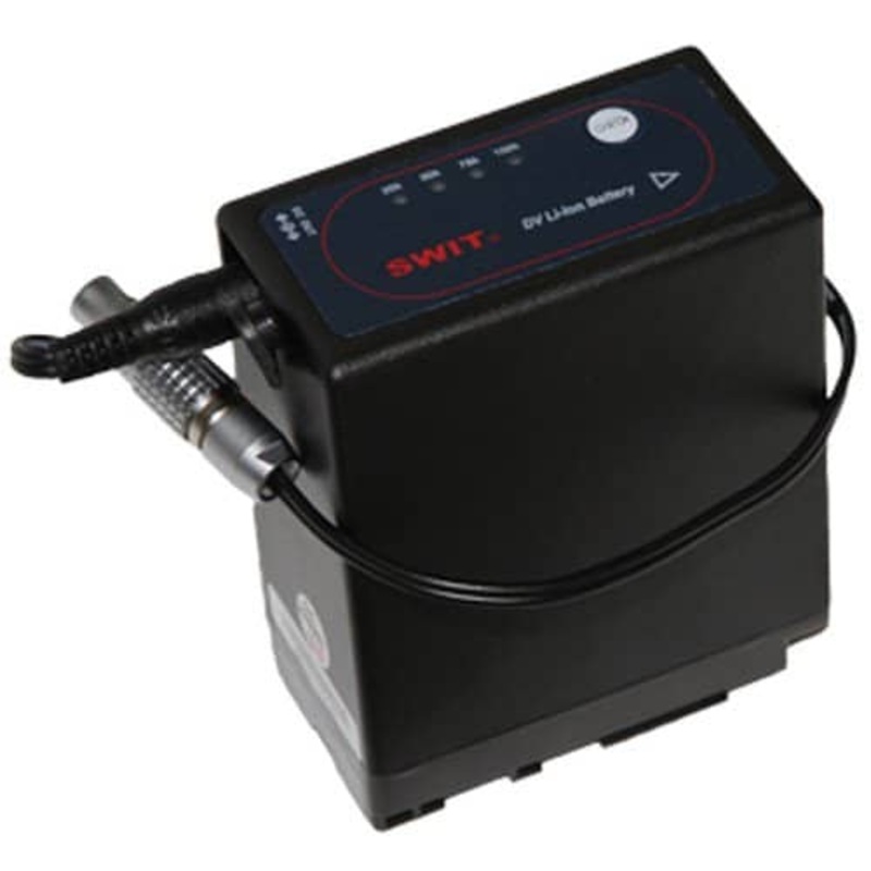 Teradek Battery Canon BP970 Plus Barrel To 2-PIN 25cm