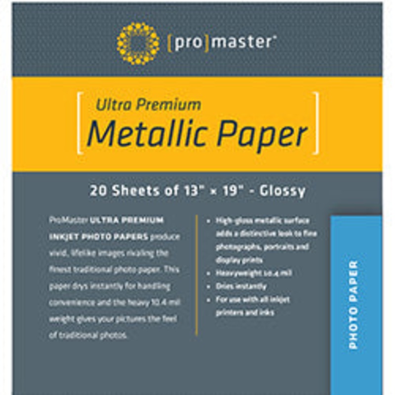 Ultra Premium Metallic Paper – 13″x19″ – 20 Sheets – 13″ x 19″ – 20 Sheets