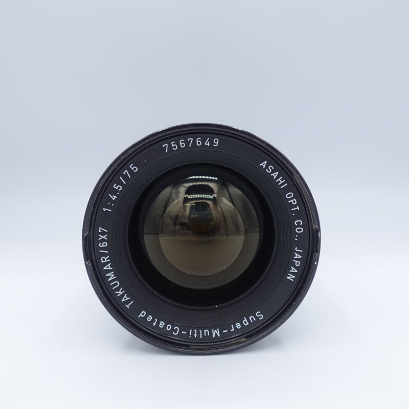 Used Super-Multi-Coated Pentax Takumar 75mm f/4.5 6×7 Lens | Black | U9
