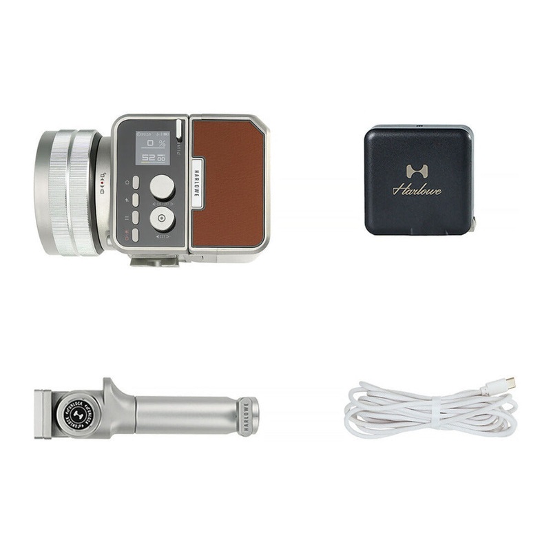 Harlowe Mini Max Bi-Color LED Monolight Standard Kit (Brown Faux Leather)