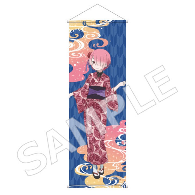 Re:ZERO -Starting Life in Another World- B2 Half-sized Tapestry: Tanabata Festival Ver. Ram