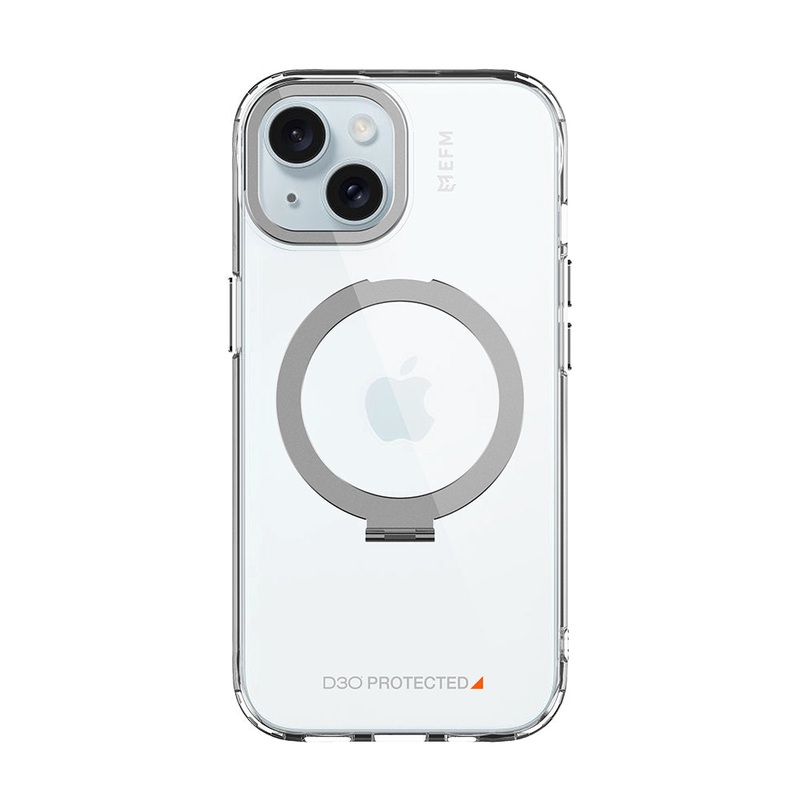 EFM Alta Case for iPhone 15 Plus (Clear) Force Technology