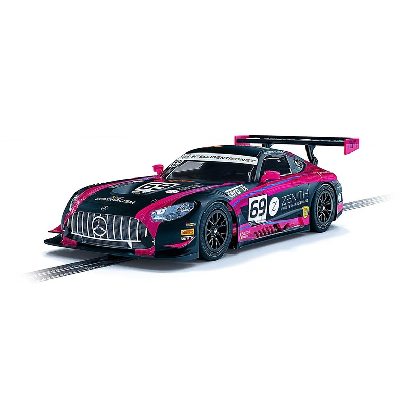 Scalextric 1/32 Mercedes AMG GT3 British GT 2020 De Haan & Kujala Slot Car Hobbies Direct
