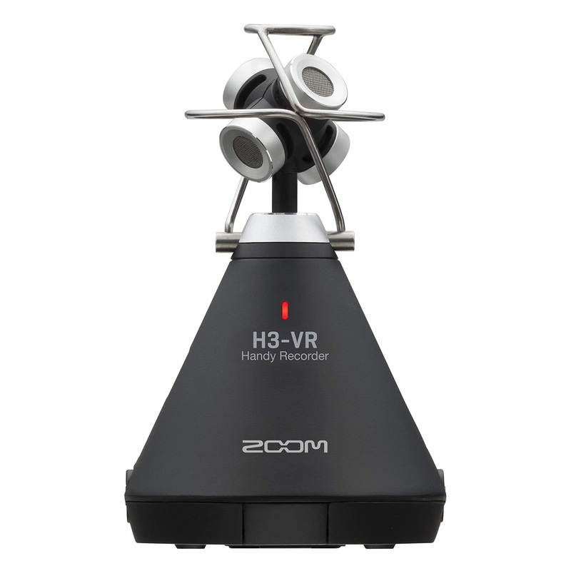 Zoom H3-VR 360 Audio Recorder, Records Ambisonics, Binaural, and Stereo, Battery Powered, Records to SD Card, Wireless Control, for VR & Surround Sound Video, Music, and Streaming