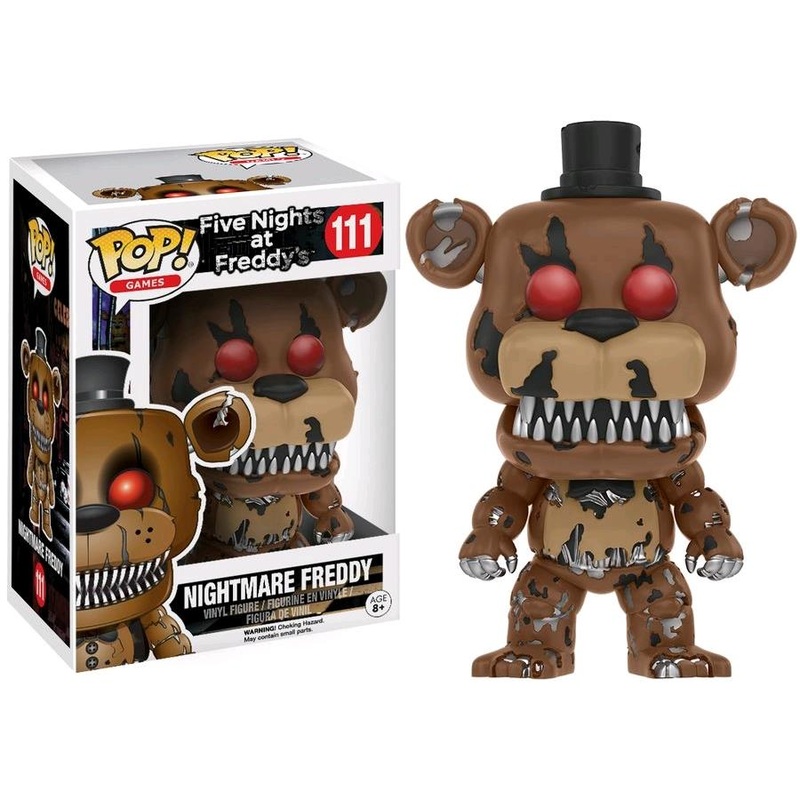 Five Nights at Freddy’s – Nightmare Freddy Pop! Vinyl Figure