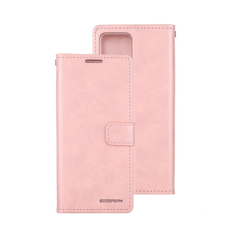 Goospery Bluemoon Diary for Samsung Galaxy S25 Ultra – Rose Gold, Magsafe Phonnic